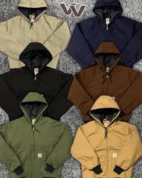 Chaquetas con capucha de mezcla de estilo rework d..