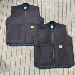 Carhartt Gilets Brown Rework Style Jackets