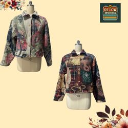 Upcycled Tapestry  Jackets