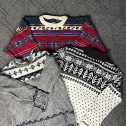 Ethnic Pattern Sweater (CV:95)