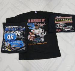 ZV1164 NASCAR Racing Print T-Shirts