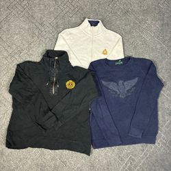 Lauren Ralph Lauren Green Tag Sweater (CV:99)