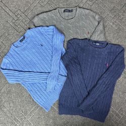 Ralph Lauren Cable Knit Sweater (CV:100)
