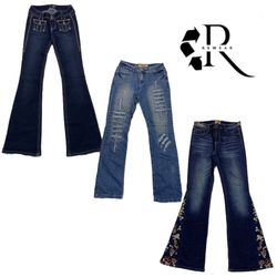 Y2K Britney Era Girl Denim Jeans RW-1393