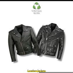 Vintage Biker Leather Jackets