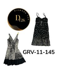 Robe en coton Y2K authentique – Chic rétro (GRV-12..