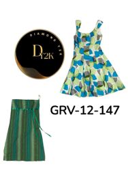 Robe en coton Y2K – Tissu doux, coupe rétro (GRV-1..