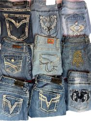 VIGOSS UND ANDERE MIX-MARKEN JEANS (ID 4015)