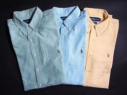 Chemises en coton Ralph Lauren