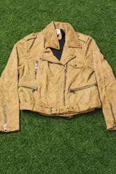 Faux Suede Moto Jacket