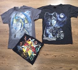 Vintage-Druck-T-Shirts