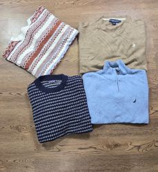 Mix branded sweaters