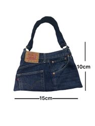 Upcycle levis bag