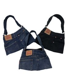 Upcycle levis bag