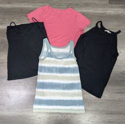 1520 - Loft Mix Tank Top & Blouse