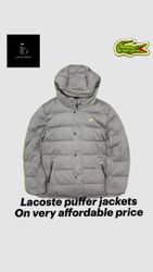 Lacoste puffer jackets