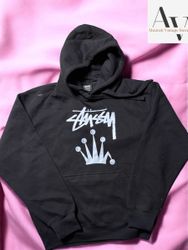 Stussy retravail style couronne Stussy hoodies