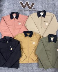 Carhartt reworked style mix colour Detroit jackets..