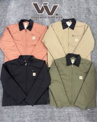 Carhartt reworked style mix colour Detroit jackets..