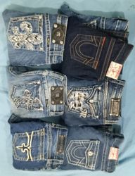 Miss Me Rock Revival True Religion jeans