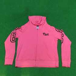 Rosa Kapuzenpullover