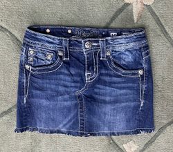 Upcycled Miss Me Rock Revival Skirts