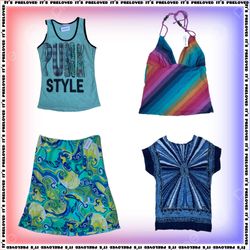 Electric Doll Closet - Tops, Dresses, Skirts (SS-1..