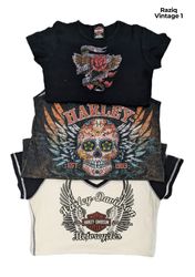 💥 RV1315 Y2K Harley Davidson Tshirts