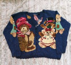 Vecchi maglioni in stile cottage core