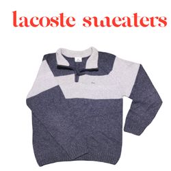 Lacoste sweaters