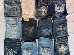 GRACE AND OTHER MIX BRANDS MINI SKIRTS (ID 4017)