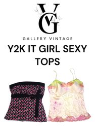 Y2K IT GIRL SEXY TOPS