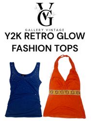 Y2K RETRO GLOW FASHION TOPS