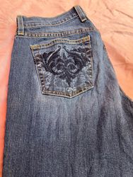 Frauen Schlagjeans y2k