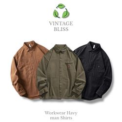 Unbranded Canvas Workwear Men's Shirts