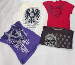 CR5662 T-shirt Vintage Crâne