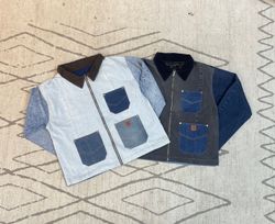 Giacca in denim Carhartt Upcycle (DV -12-458)