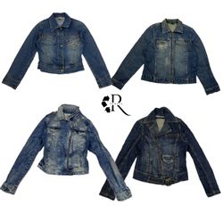 Veste en denim Y2K Cyber Girl Era RW-1396