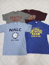 T-shirts universitaires non marqués ZV1204