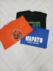 T-shirts universitaires non marqués ZV1205