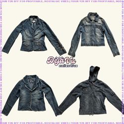 Y2K Cyber Girl Denim Jackets Mix (DVC#124)
