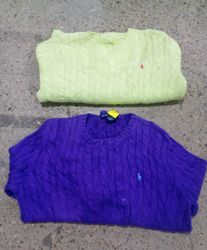 Pull en Maille Cable Polo