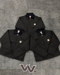 Carhartt reworked style black Detroit jackets #191..