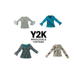 Y2K European Mesh Langarmoberteile (YWV48)