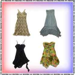 Brittany Murphy Inspo Y2K Mini Dress Mix UN-006