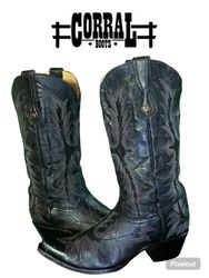 Gv 242 Eccellenti Stivali da Cowboy Vintage