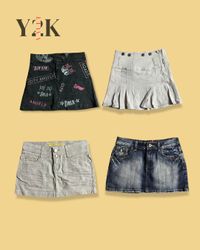 Retro Mini Skirt Edit (Yv-543)