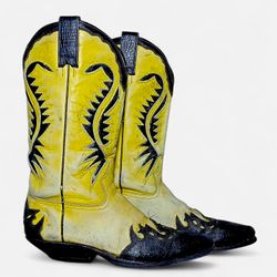 SA#374 Vintage Cowboy Boots • Corral, Sandra and m..