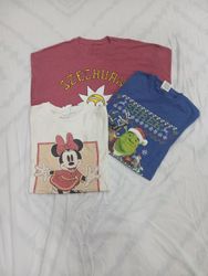 CRZ1212 Cartoon Print T-Shirt