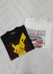 CRZ1222  Cartoon Print T-Shirt